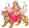 Maa Durga - gratis png animeret GIF