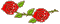 red roses deco - Darmowy animowany GIF animowany gif