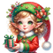 loly33 elfe noël - 無料png アニメーションGIF