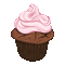 Cupcake animated - GIF animado gratis GIF animado