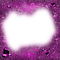 Purple Glitter Frame - By KittyKatLuv65 - zadarmo png animovaný GIF