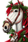 Horse Christmas - Bogusia - PNG gratuit GIF animé
