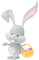 Kaz_Creations Easter Deco Bunny - zdarma png animovaný GIF