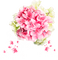 Pink Flowers - PNG gratuit GIF animé