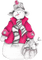 soave deco winter christmas snowman black white - ücretsiz png animasyonlu GIF