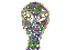 static alien - Бесплатный анимированный гифка