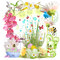 Frame cluster Spring Easter - ingyenes png animált GIF