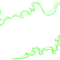 Swirls.Sparkles.Frame.Green - PNG gratuit GIF animé