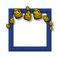 Small Blue Frame - bezmaksas png animēts GIF
