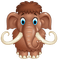 Kaz_Creations Cartoons Cartoon Mammoth - 免费PNG 动画 GIF