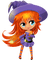 MMarcia halloween mignon  menina girl fille - Free PNG Animated GIF