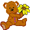 Teddy - GIF animado grátis Gif Animado