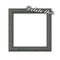 Small Grey/Gray Frame - ingyenes png animált GIF