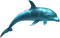 Dolphin.Blue - безплатен png анимиран GIF
