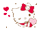 Hello Kitty ❤️ elizamio - Бесплатни анимирани ГИФ анимирани ГИФ