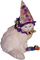 clown cat - PNG gratuit GIF animé