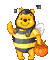 bee abeille gif