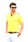 Man Yellow White Brown Glasses  - Bogusia - zadarmo png animovaný GIF