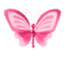 kikkapink deco scrap pink butterfly - png grátis Gif Animado