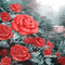 soave background animated flowers vintage rose - Kostenlose animierte GIFs Animiertes GIF