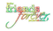 soave text friends forever pink green yellow - bezmaksas png animēts GIF