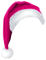 Christmas.Hat.White.Pink - png gratis GIF animado