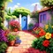 Fondo jardín de primavera - gratis png animerad GIF