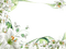 borda flores - png gratis GIF animado