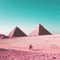 Teal/Pink Egypt Background - Ücretsiz animasyonlu GIF animasyonlu GIF