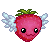 fraise aillée - Darmowy animowany GIF animowany gif