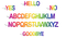 wordart rainbow ouija board - gratis png animerad GIF