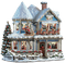 Christmas Home White Santa Claus - Bogusia - png gratuito GIF animata
