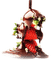 soave deco chocolate  strawberry red brown - PNG gratuit GIF animé