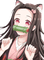 ✶ Nezuko Kamado {by Merishy} ✶ - gratis png animeret GIF