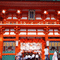 japanese shrine background - GIF animado grátis Gif Animado