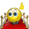 smiley fun face yellow deco tube animation gif anime animated emotions red carpet - Gratis geanimeerde GIF geanimeerde GIF