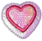 shiny heart applique - darmowe png animowany gif
