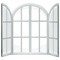 winter white window - PNG gratuit GIF animé
