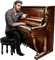 piano man bp - darmowe png animowany gif
