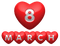 Kaz_Creations 8th March Happy Women's Day - gratis png animerad GIF