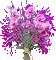 lavender lavendel lavande flower fleur blossom blumen deco tube spring printemps fleurs pot gif anime animated animation glitter - GIF animé gratuit GIF animé