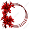 MMarcia cadre frame floral deco - PNG gratuit GIF animé