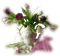 Frühling, Blumen, Vase - png gratuito GIF animata