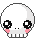 emo skull - Безплатен анимиран GIF анимиран GIF