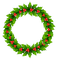 mistletoe wreath - png grátis Gif Animado