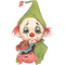 sad little clown - darmowe png animowany gif