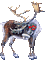 reindeer x-mas - Δωρεάν κινούμενο GIF κινούμενο GIF