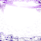 soave frame winter ice snowflake deco purple - png gratuito GIF animata