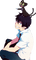 Rin Okumura - безплатен png анимиран GIF