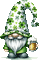 sm3 green gnome animated beer gif  cute - GIF animado grátis Gif Animado